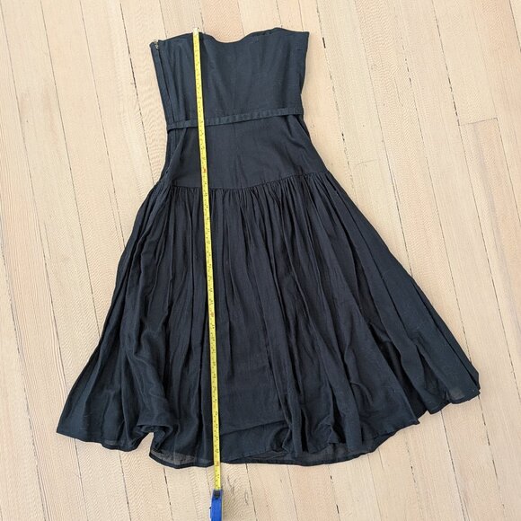 Maeve for Anthropologie black strapless dress - Picture 11 of 14